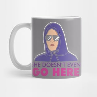 She Doesn't Even Go Here! Damian Hoodie Mug